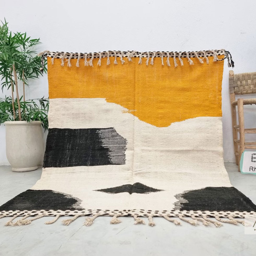 Tapis kilim marocain modern