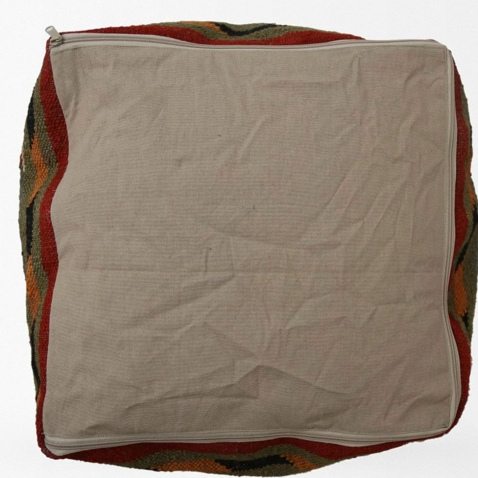Casa Rust Kilim Pouf