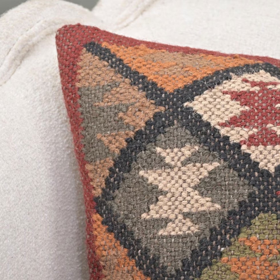 20x20 Diamant-Kilim-Kissen