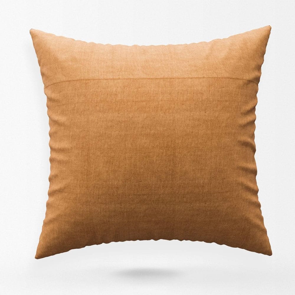 Braune Kelim-Kissen mit Diamanten Braune Kelim-Kissen mit Diamanten